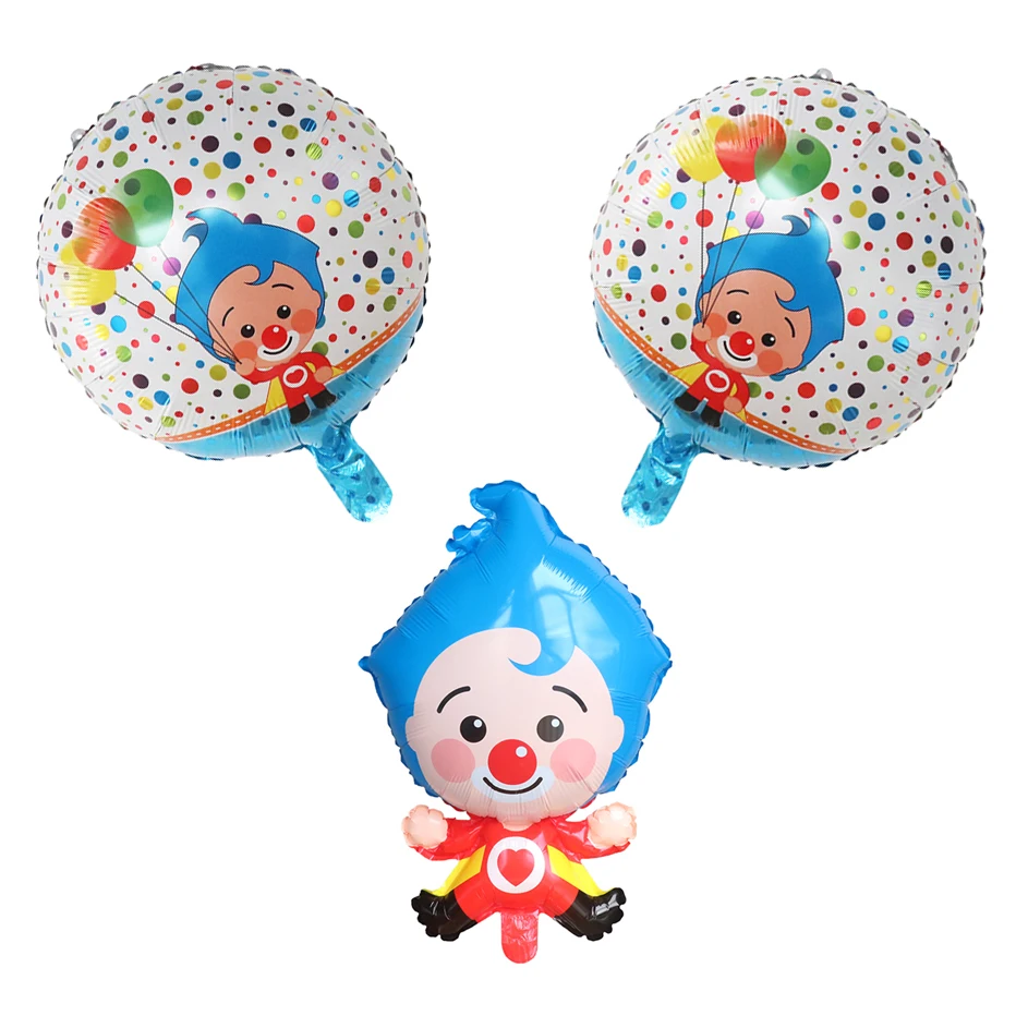 10/20/50 adet Palyaço Balonlar 18 İnç Karikatür Pilm Hava GlobosChildren Doğum Günü Partisi Süslemeleri Çocuk Oyuncak Hediyeler Bebek Duş Malzemeleri