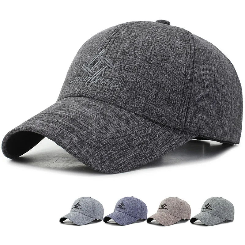 2021 Unisex pamuklu beyzbol şapkası Ayarlanabilir Baba Şapka Açık Rahat Güneş Koruyucu Kapaklar Korumak Balıkçılık Yürüyüş Şapka Sonbahar Seyahat Kapaklar
