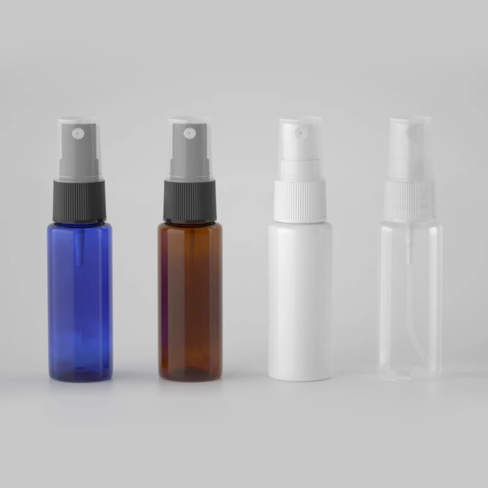 50 adet 20ml Boş Küçük Sis Sprey Plastik Şişe Parfüm Doldurulabilir Kozmetik Konteyner Püskürtücü pompası Kozmetik ambalaj