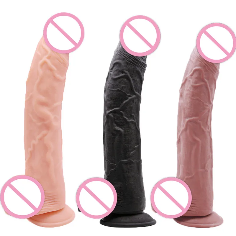 Cilt Duygu Gerçekçi Büyük Anal Yapay Penis Büyük Penis Enayi Uzun Dildos Kadın Masturbator Kadınlar İçin Dick Butt Plug Yetişkin Seksi oyuncaklar