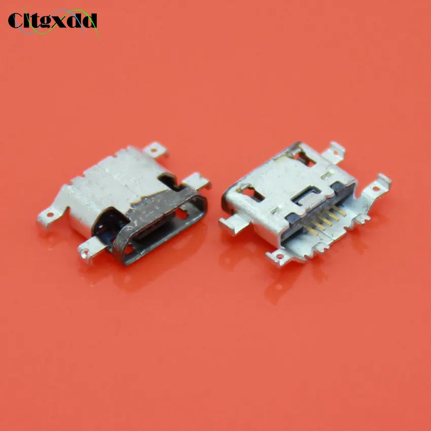 cltgxdd N-269 1 ADET mini USB jack konnektörü Motorola xt928 / xt1060 MOTO X için mikro USB soket şarj portu