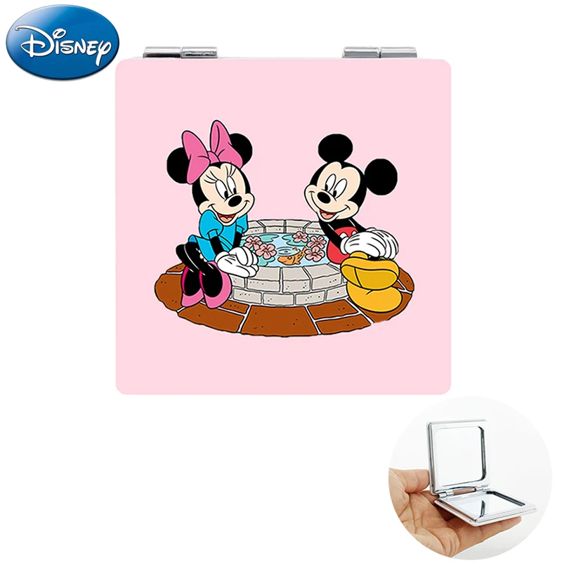 Disney Moda Karakter Mickey ve Minnie Pembe Resimleri Çanta Taşınabilir Aynalar Küçük Kızın Doğum Günü Partisi Sıcak Hediyeler DSY14