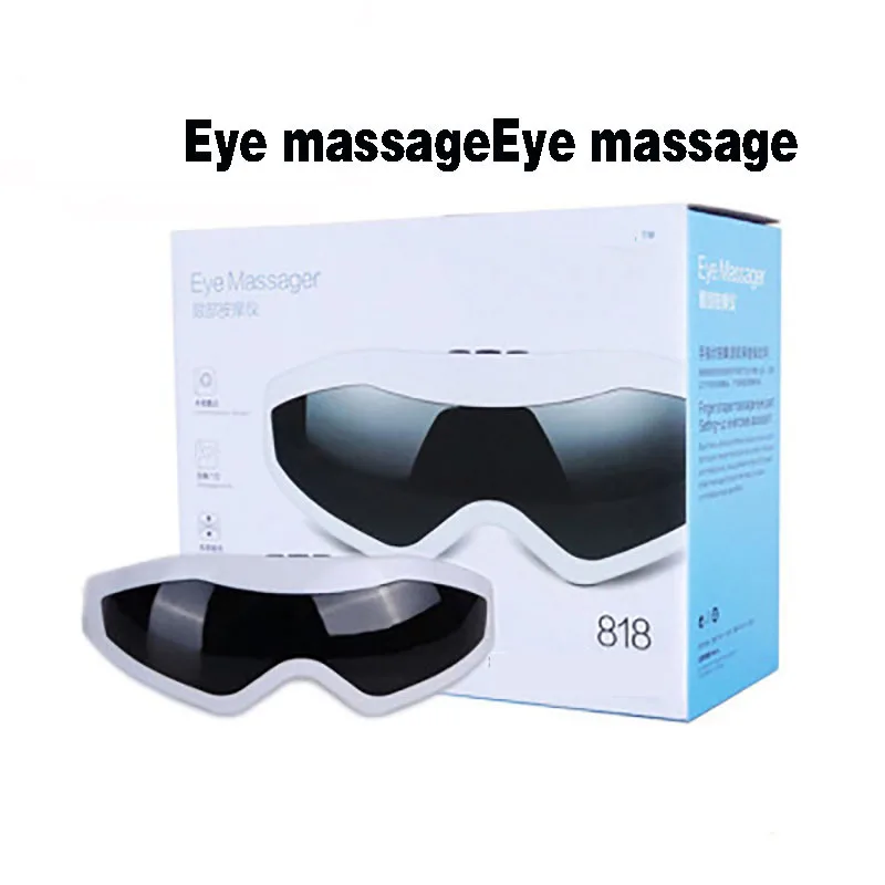 Elektrikli göz masaj Maskesi Migren göz görme iyileştirme Alın Göz Bakımı gözlük Masaj Kablosuz titreşim göz magneti