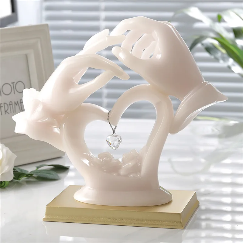 [HHT] Özelleştirilmiş Modern Minimalist Reçine Zanaat Aşk Süsler Ev Dekorasyon sevgililer Günü Düğün Yıldönümü doğum günü hediyesi