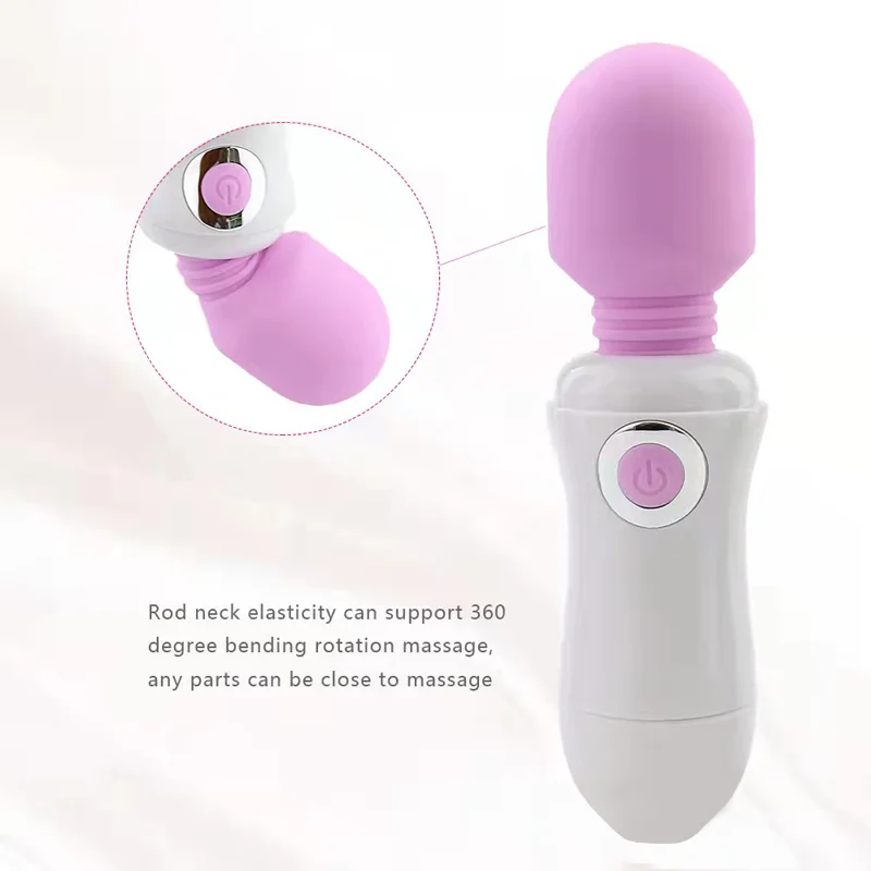 Kablosuz Yapay Penis AV Vibratör Güçlü Sihirli Değnek Stimülatörü Klitoris G Noktası Masaj USB Şarj Edilebilir Yetişkin Kadınlar İçin Seks Oyuncakları