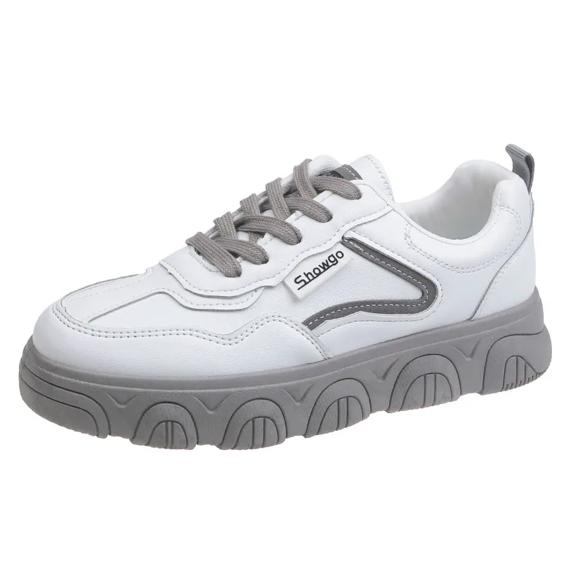 Kadın Ayakkabı 2020 Yeni Kama Ayakkabı beyaz ayakkabı Kadın Rahat kanvas ayakkabılar Mujer dantel-up Sneakers Bayanlar Zapatos Tenis Feminino