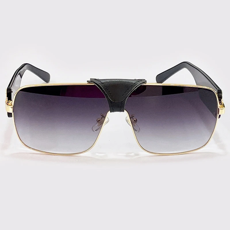 Klasik Poilot Erkek Güneş Gözlüğü Kare Degrade Yaz güneş gözlüğü Lüks Marka Tasarımcısı Vintage Gözlük Oculos De Sol