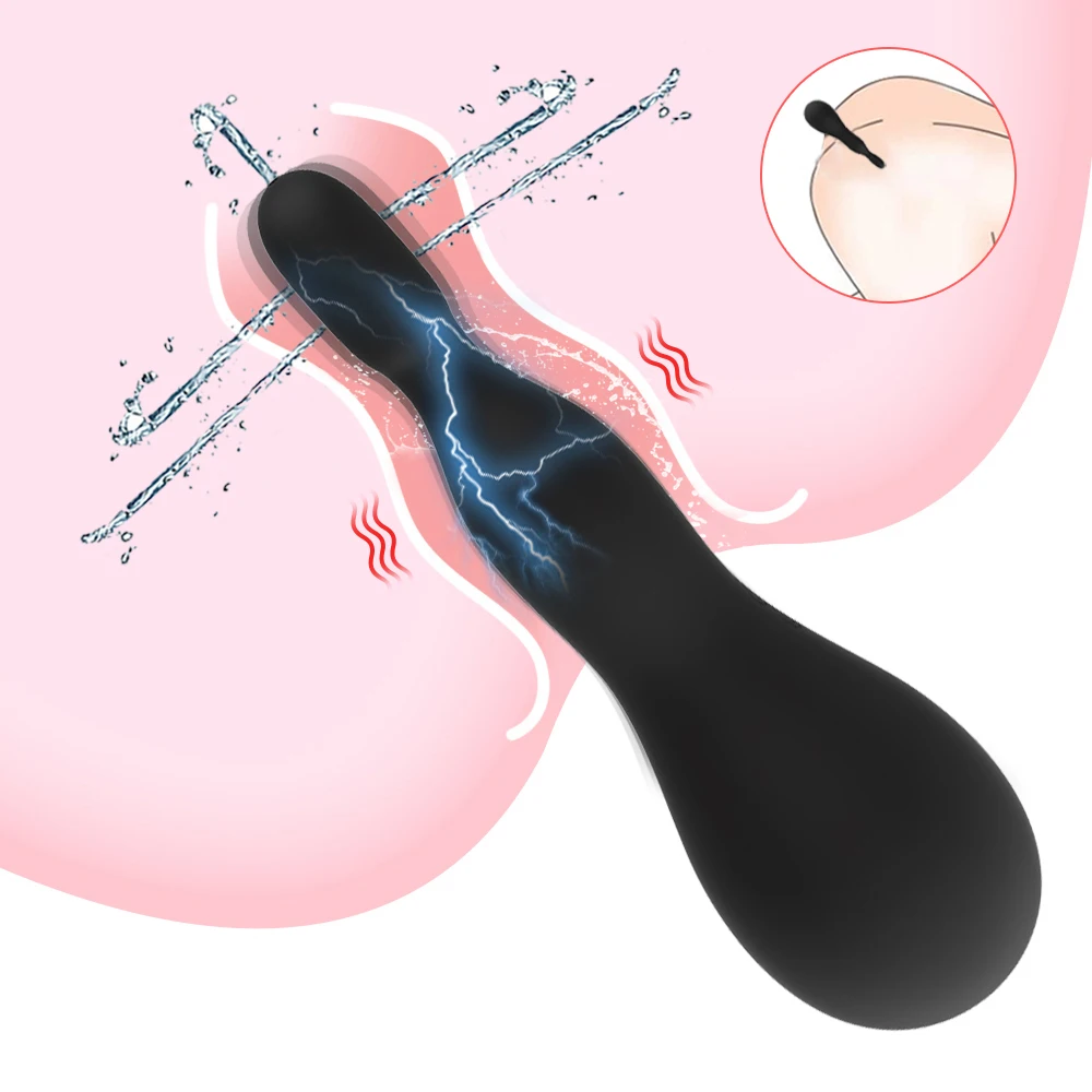 Lavman Otomatik Temizleme Kabı Vajina ve Anal Temizleyici Douche Elektrik Çarpması Vibratör Hijyen Aracı Seks Oyuncakları Kadın / Erkek İçin