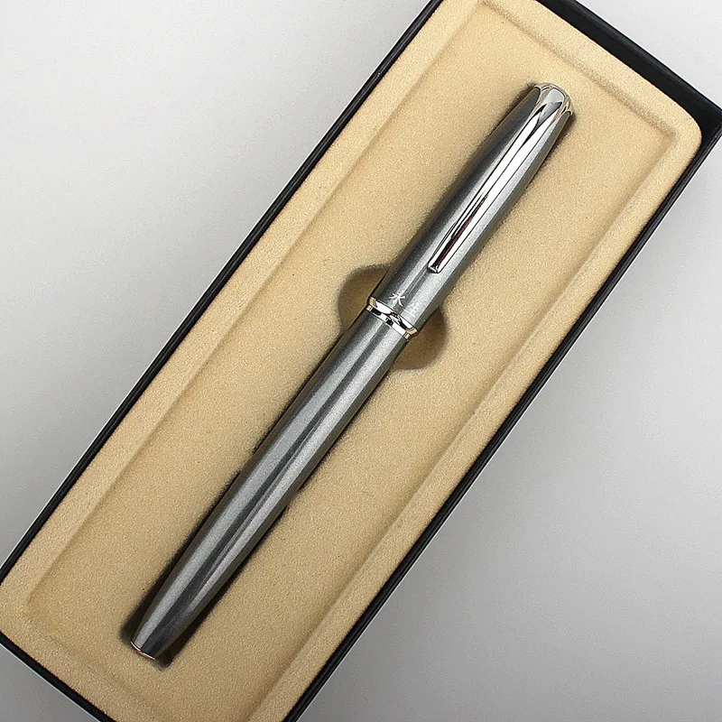 Moda Metal Morandi Renkli dolma kalem Mürekkep Kalem Koyu ucu Ucu 0.38 MM Uç Ofis Okul Malzemeleri Kalemler