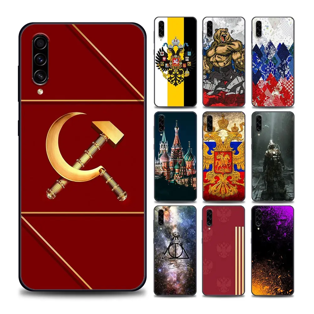 Rus İmparatorluğu Bayrağı Köpük Silah Telefon kılıfı için Samsung A7 A9 10 20 R E r E r E r E r E r E r E r E r E r E 30 S 40 50 S 60 70 S 80 90 5G Yumuşak Silikon Kapak Coque