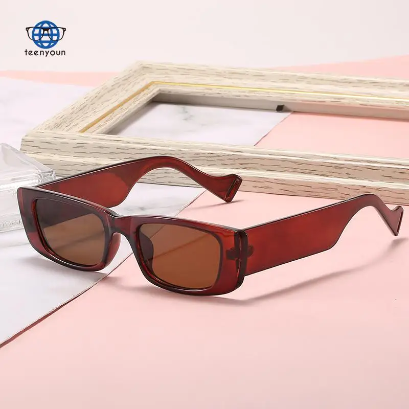 Teenyoun Yeni Yıldız Kedi Gözü Yeni Çok Yönlü UV400 Küçük Çerçeve Trend Güneş Gözlüğü güneş gözlüğü