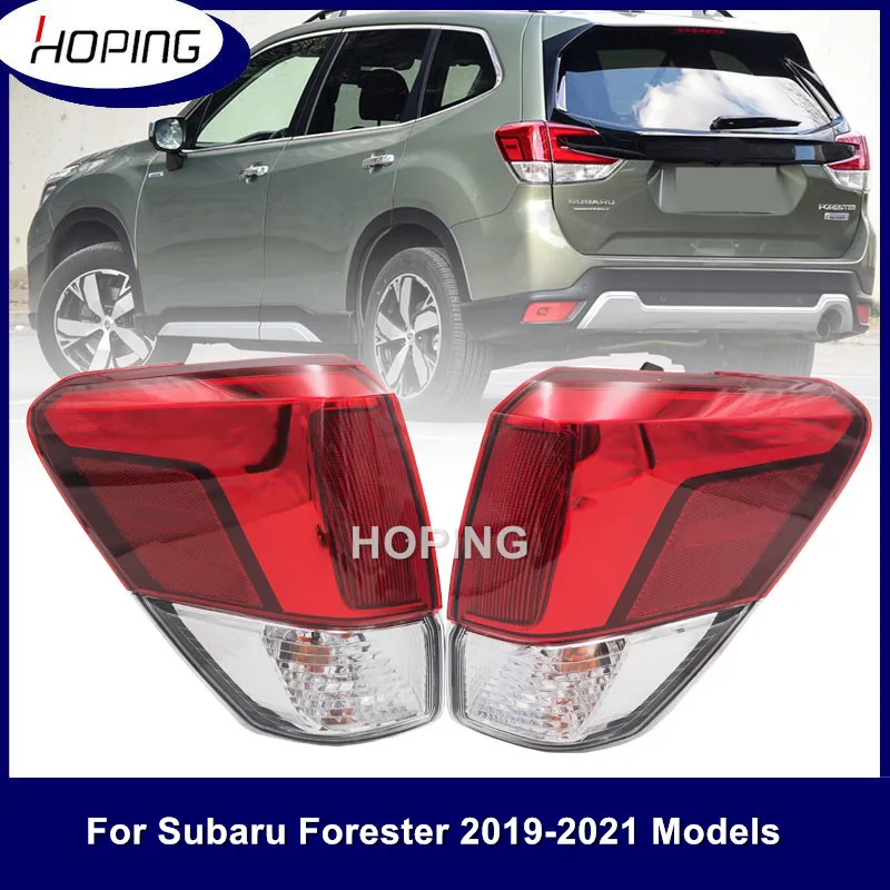 Umut Arka Tampon Kuyruk Lambası LED Subaru Forester İçin SK 2019 2020 2021 Kuyruk Dur Fren Arka İşık Araba Aksesuarları park lambaları