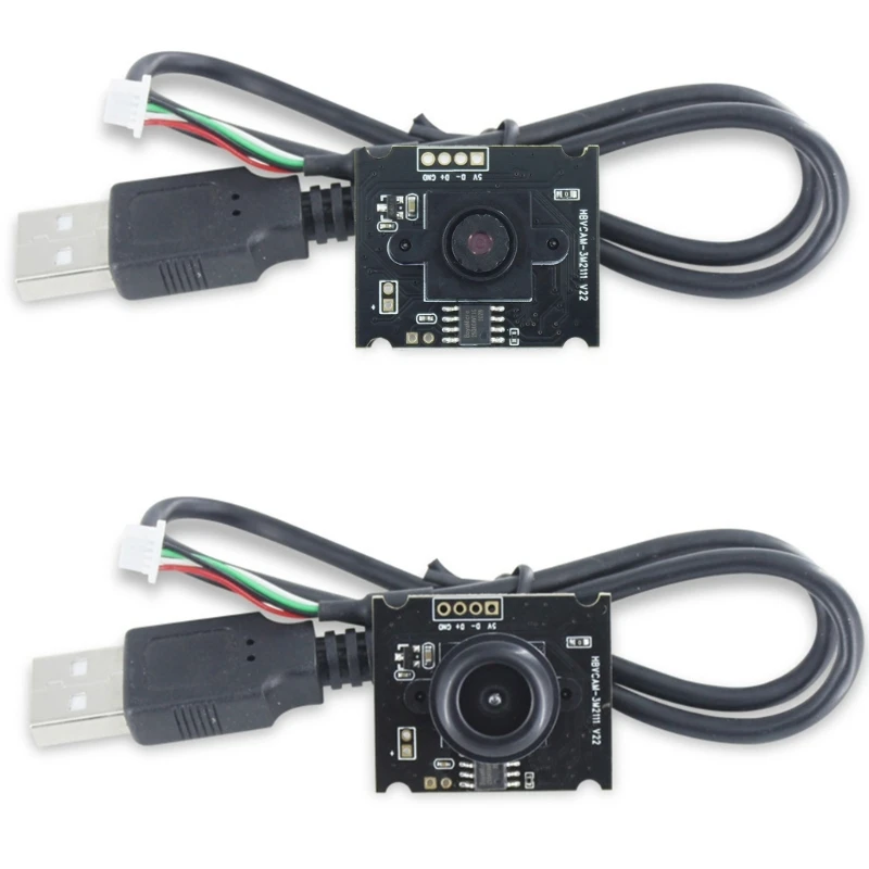 USB Kamera Lens Meclisi OV3660 Video Kamera Modülü 1080P Çözünürlük Desteği-OTG UVC Protokolü USB Ücretsiz Sürücü