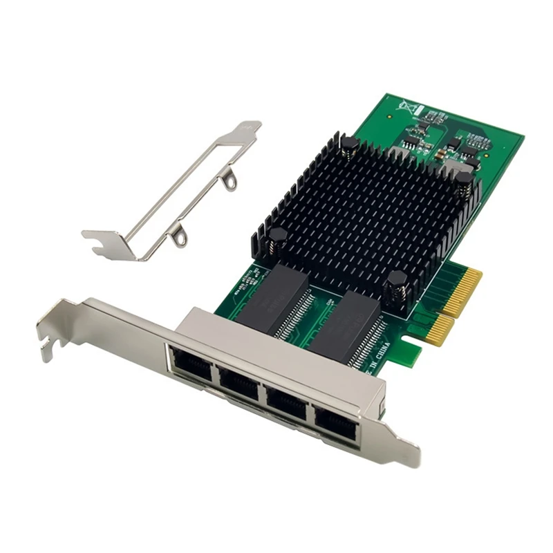 WX1860 PCI-E X4 Sunucu Ağ Kartı 4 Port Gigabit Sunucu Ağ Kartı RJ45 Ethernet Ağ Kartı