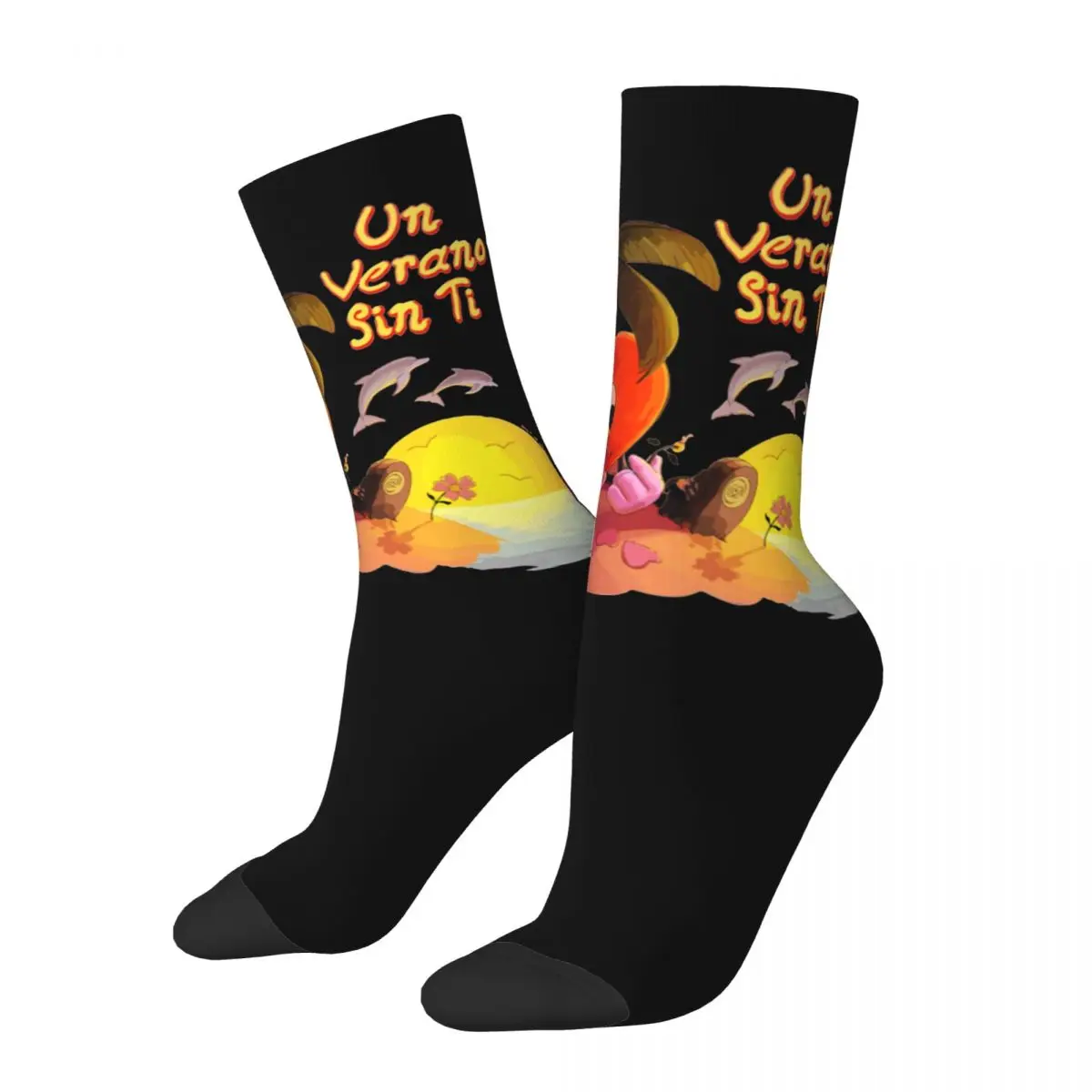 Yeni Erkek Erkek Çorap Rahat Kötü Çorap Tavşan Grafik Kadın Çorap İlkbahar Yaz Sonbahar Kış