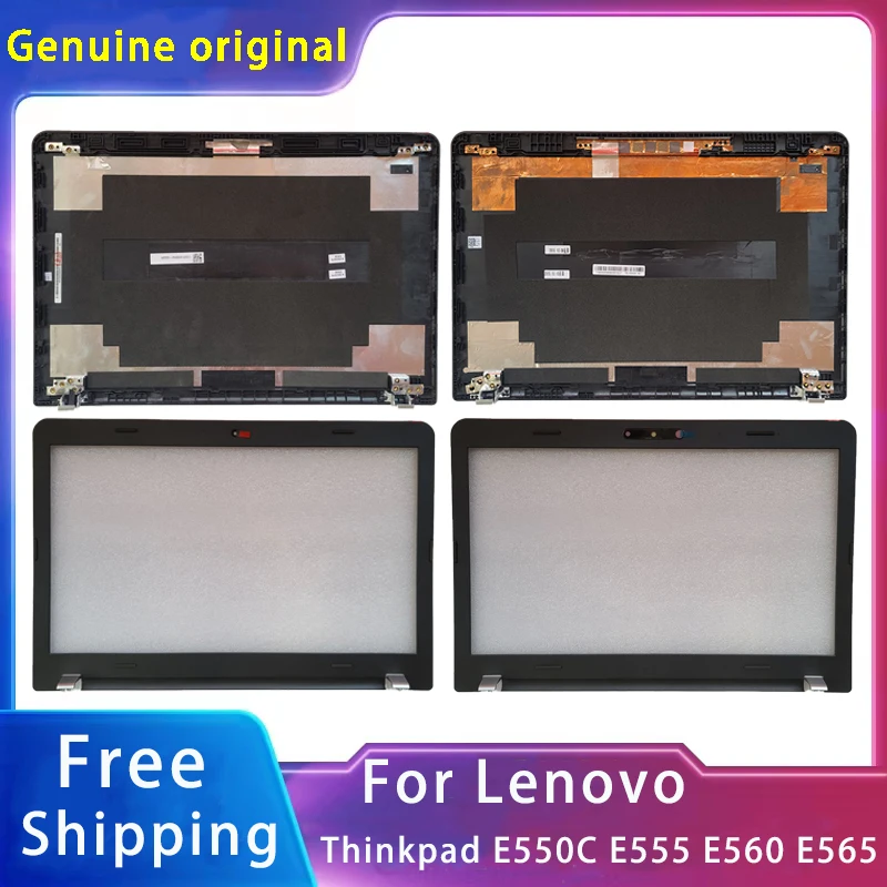 Yeni Lenovo Thinkpad E550c E555 E560 E565 Kabuk Değiştirme laptop aksesuarları Lcd arka kapak / Ön Çerçeve 3D / NO 3D 04W3863