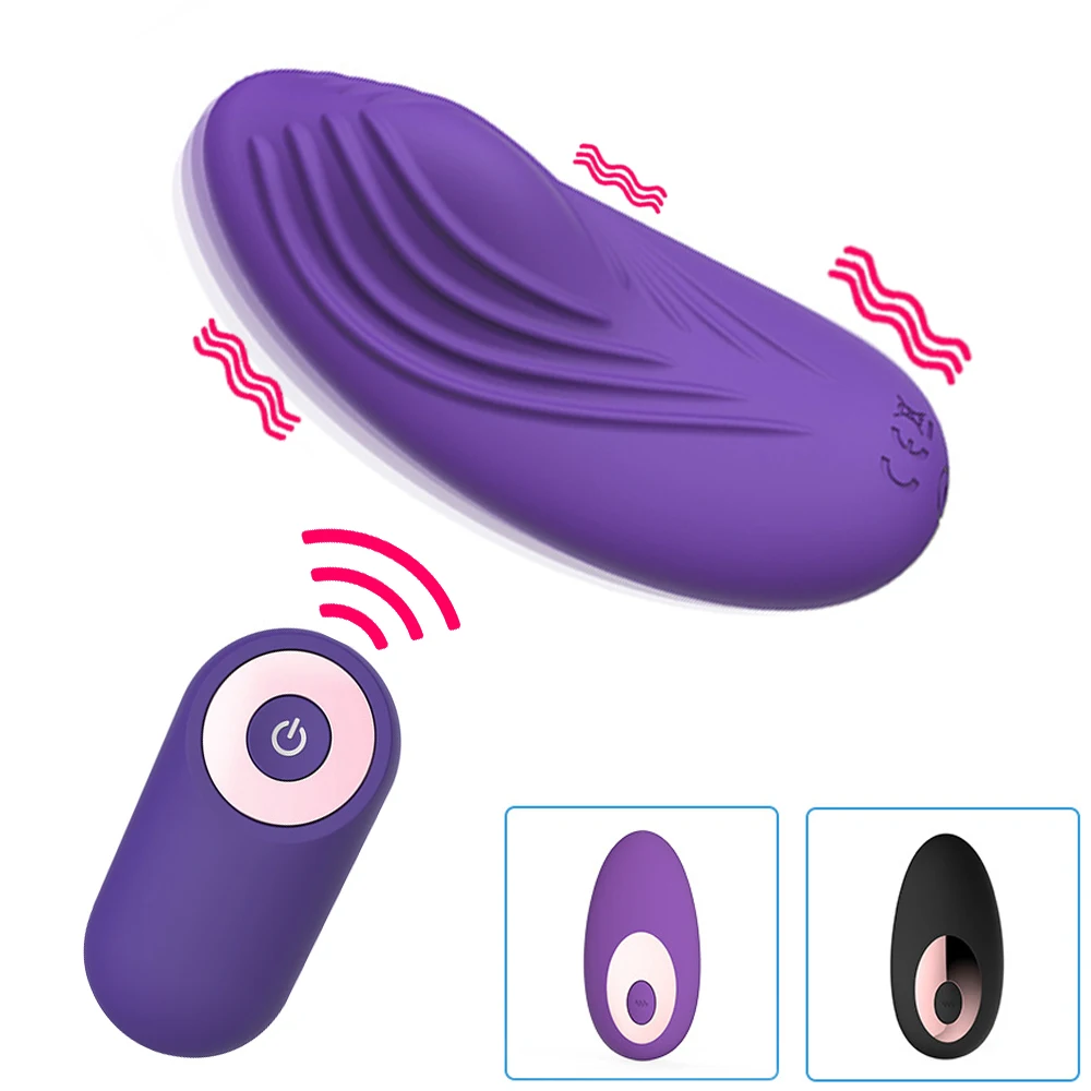 Yetişkin Ürün Giyilebilir Külot Vibratör Kadınlar için Seks Oyuncakları Kablosuz Uzaktan Kumanda Görünmez Titreşimli Yumurta Klitoris Teşvik