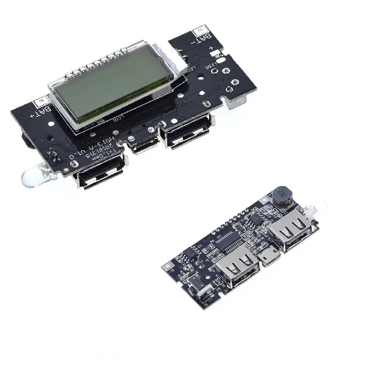 Şarj hazinesi Modülü Mobil Güç Boost DIY18650 Lityum Pil dijital ekran Çift USB Çıkışı Şarj Kurulu Anakart
